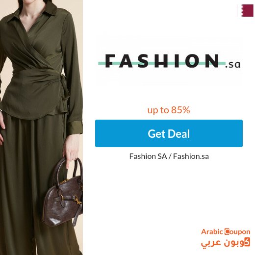 Fashion online offers up to 85% off with Fashion coupon "Wafi"
