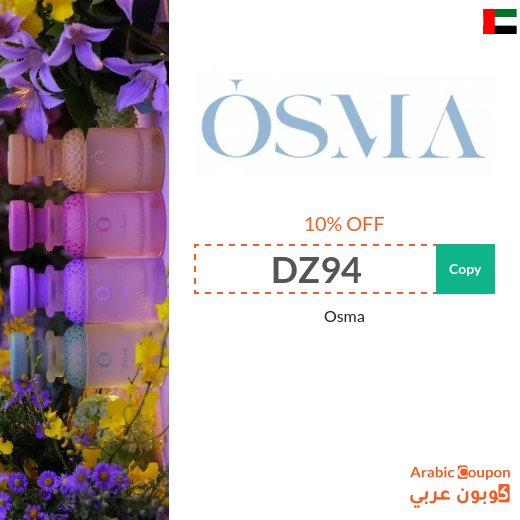 Osma promo code 2026 on all perfumes in UAE