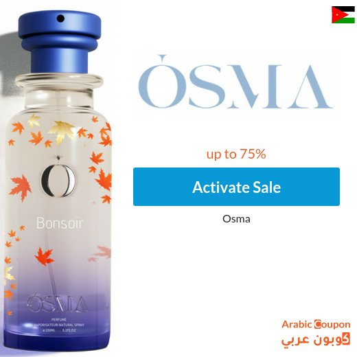 Osma Sale and Offers up to 75% in Jordan - 2026