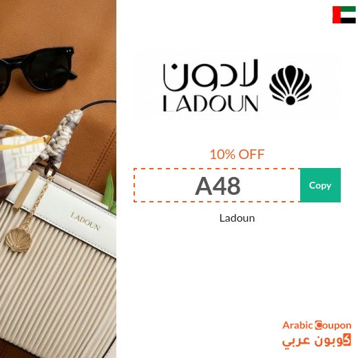 10% Ladoun coupon "A48" on all watches and products