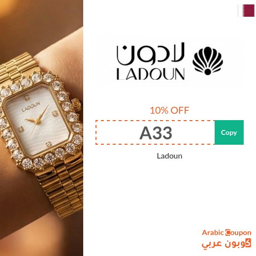 Ladoun Promo Code on watches and all products
