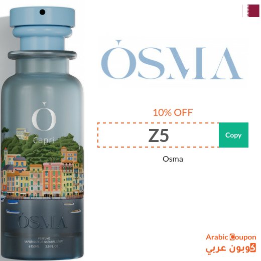 10% Osma coupon code on all purchases in Qatar