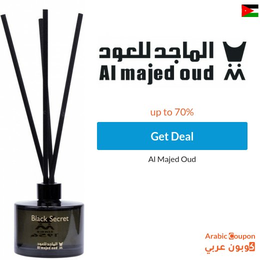 Al Majed Oud offers up to 70% off online in Jordan