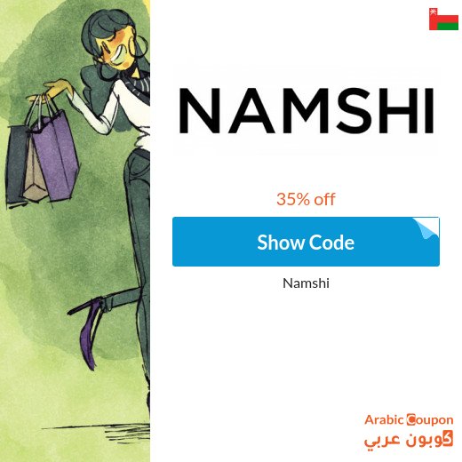35% Namshi Promo Code applied on selected products & order above AED 1,000