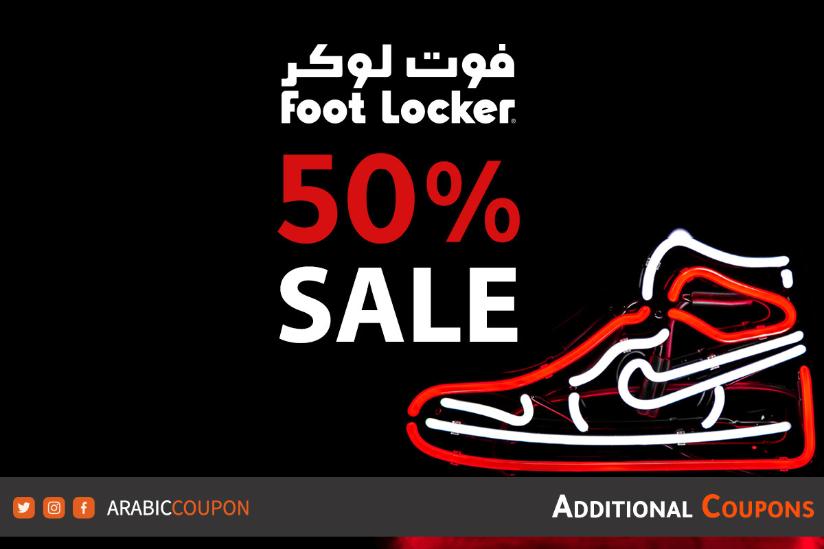 FootLocker 50% OFF SALE on selected brands - 2021