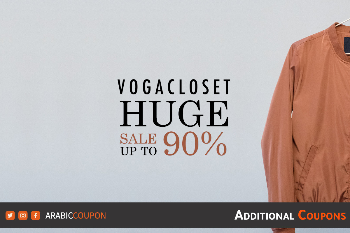 30-90% VogaCloset Sale kicked off with VogaCloset code