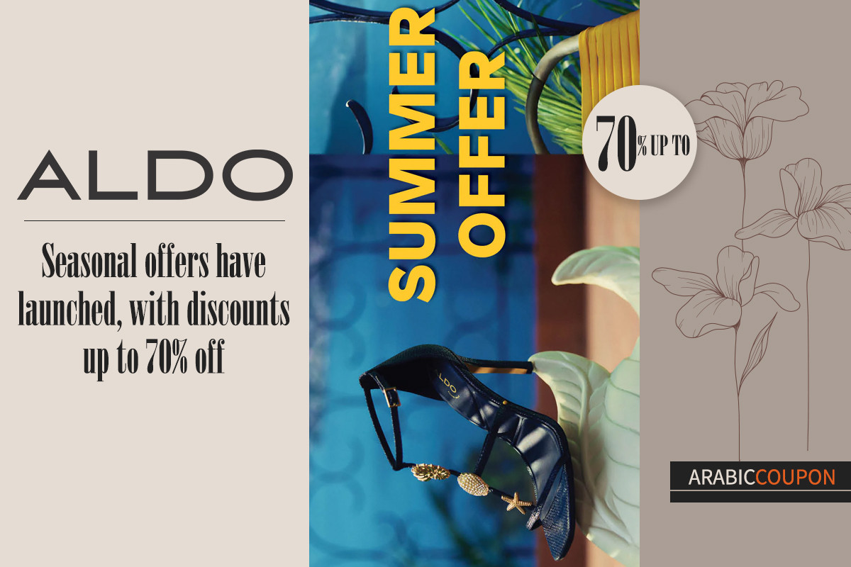 Aldo's seasonal offers have launched with discounts up to 70% off - Aldo Coupon Aldo's seasonal offers have launched with discounts up to 70% off - Aldo Coupon