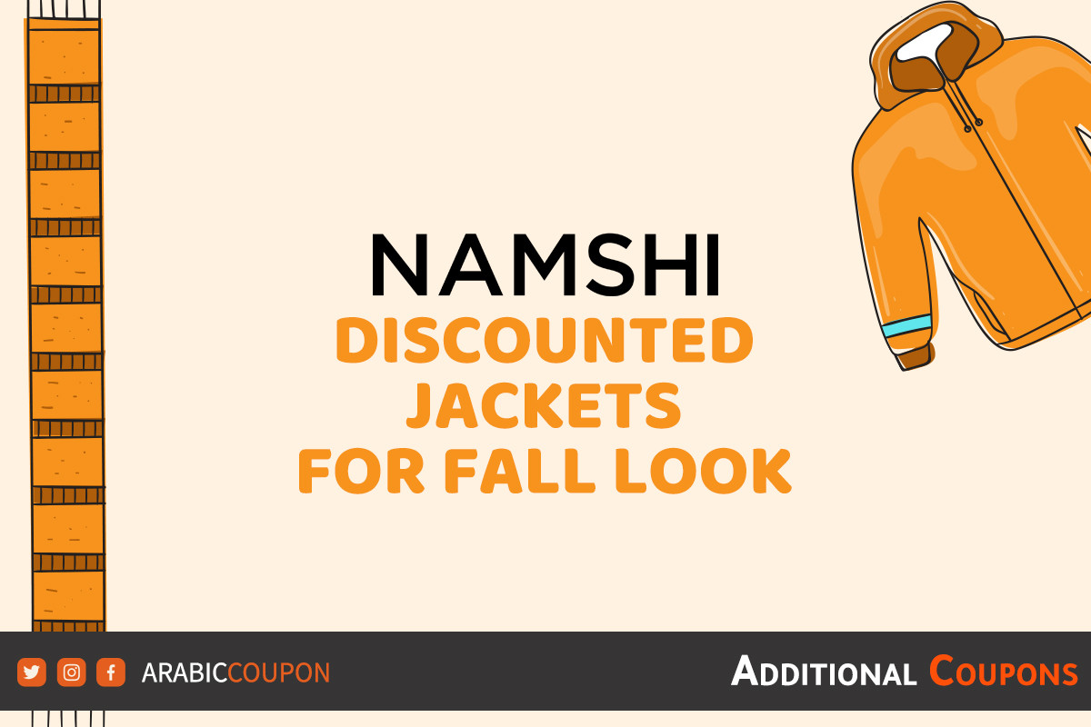 Discounted jackets from Namshi for Fall look - Namshi Coupon