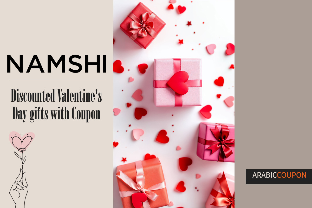 Many discounted Valentine's Day gifts with Namshi coupon