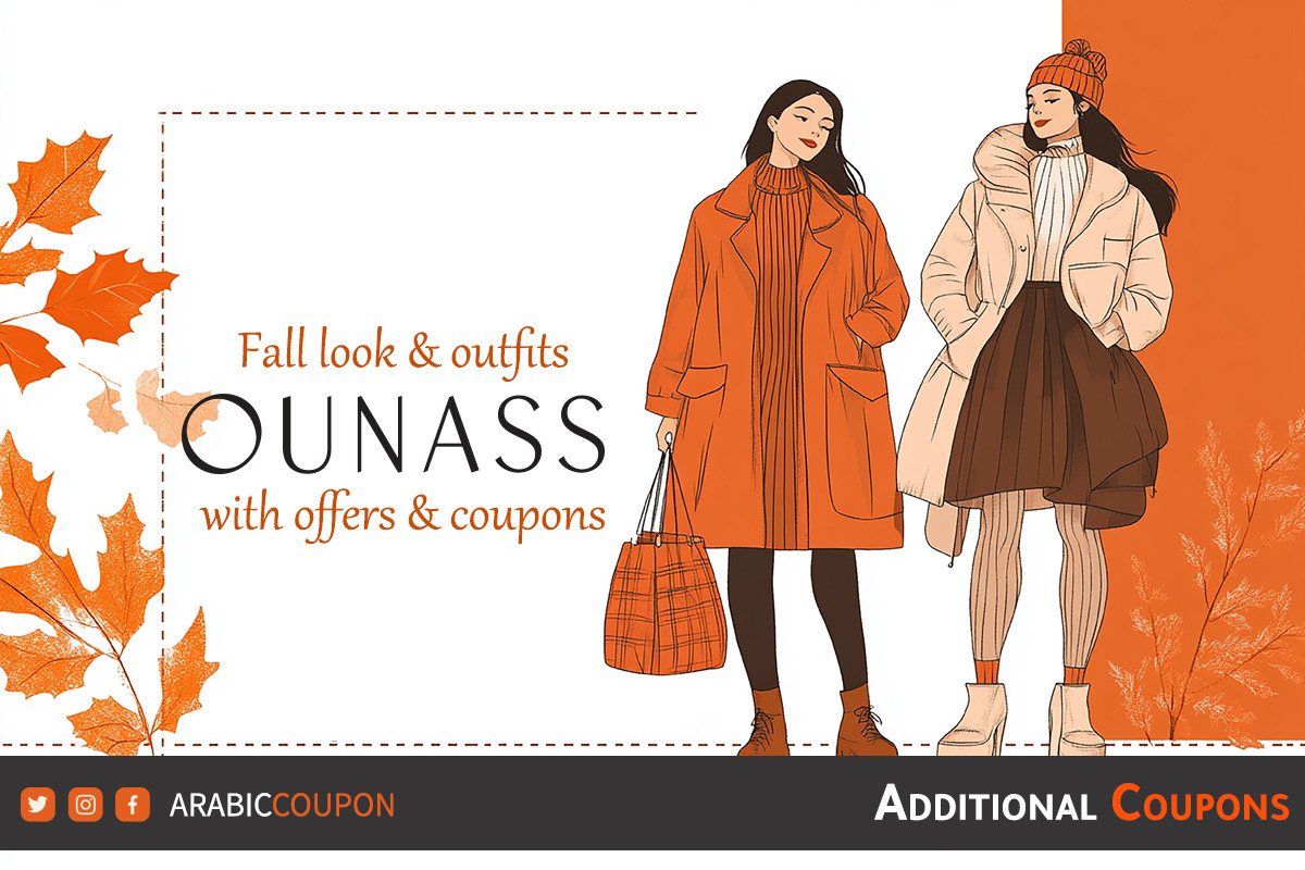 Prepare your fall look and outfit with Ounass offers and coupons