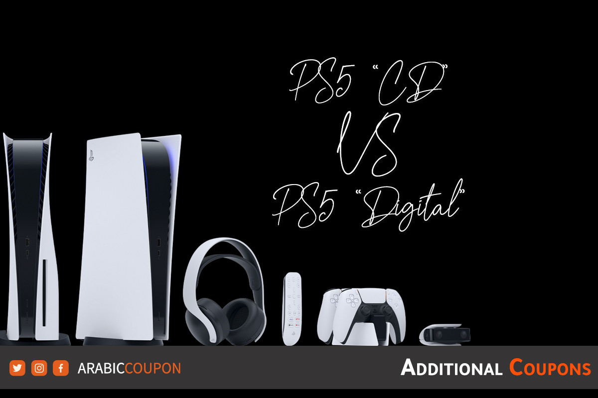 PlayStation 5 digital VS PlayStation 5 Disc version