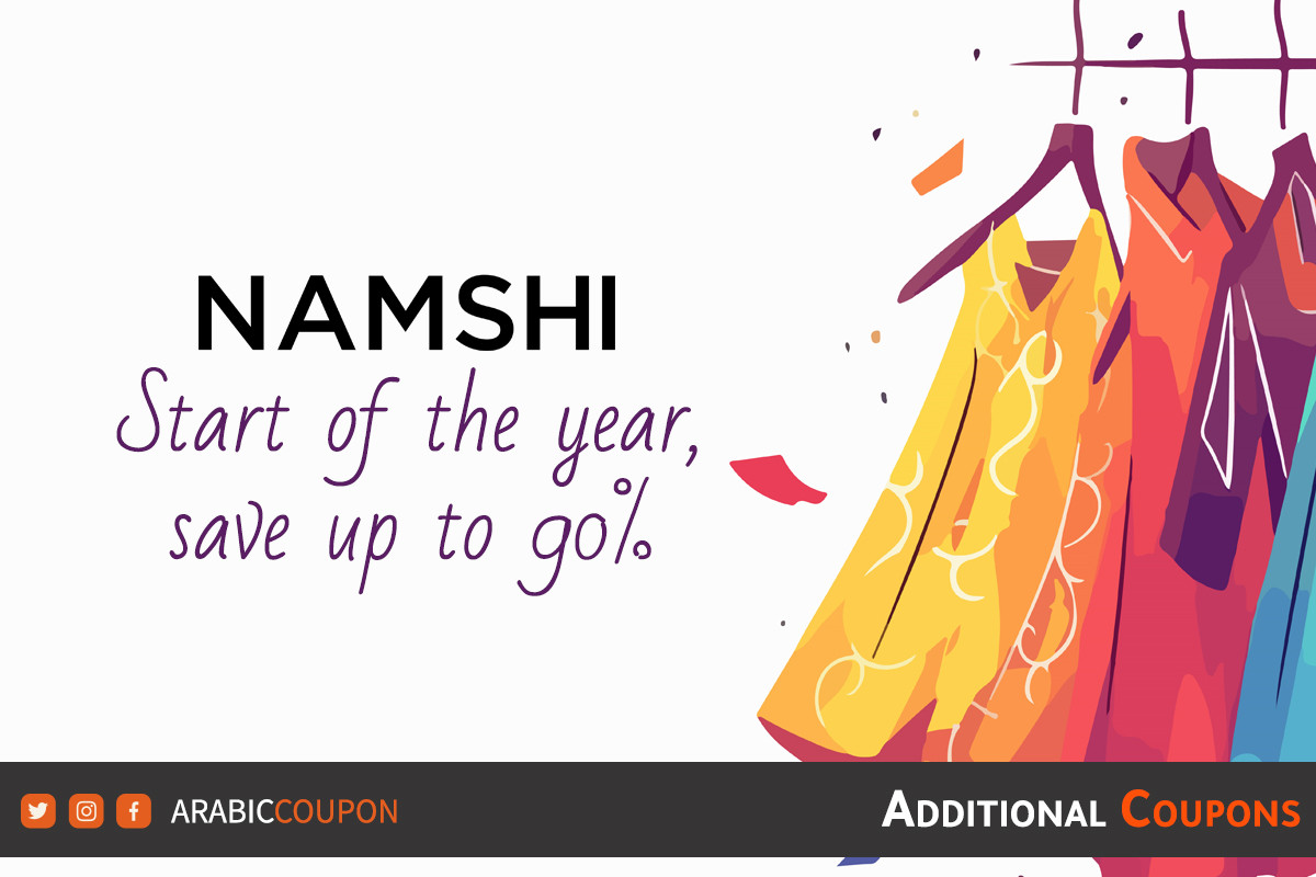 Start of the year, save up to 90% with Namshi - New Namshi Coupon