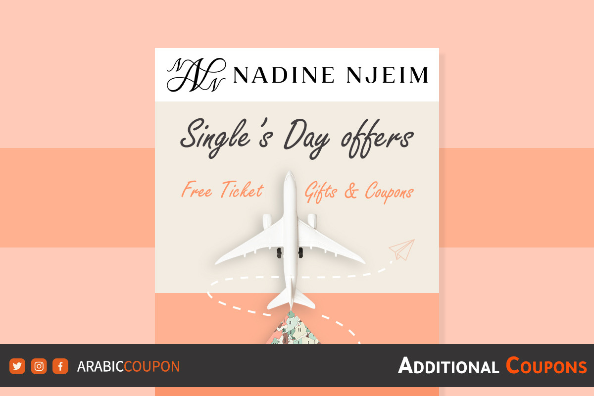 What's new on Nadine Njeim Beauty website with Singles' Day offers - Nadine Njeim Beauty Coupon