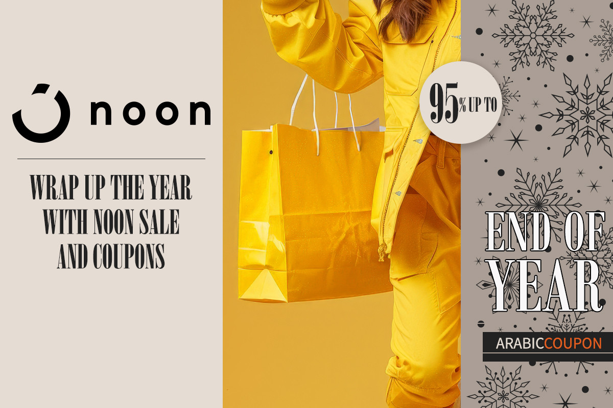 Wrap up the year with Noon Sale and coupons up to 95% off