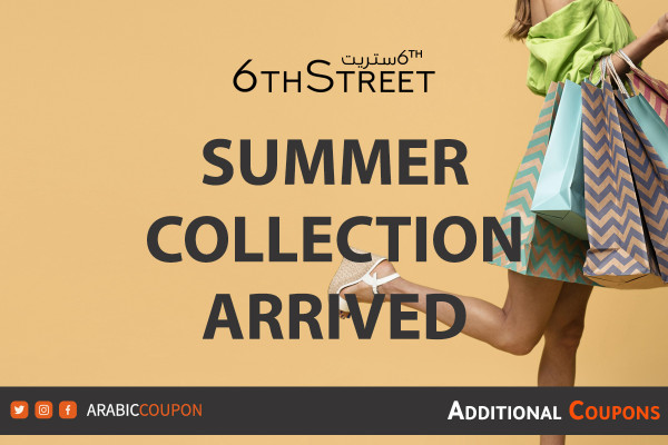 Summer collection arrived to 6thStreet for online shopping with extra coupon