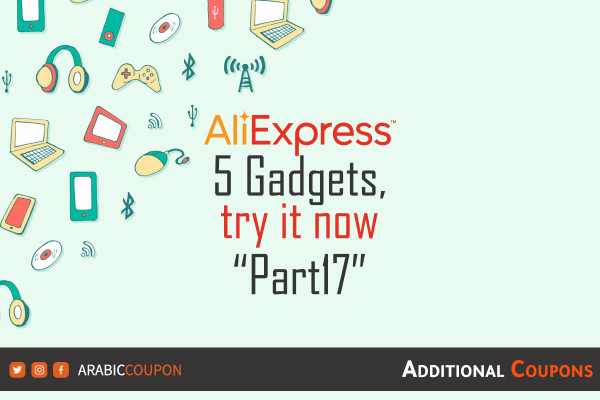 5 Gadgets from AliExpress, try it now "Part 17" with Aliexpress Coupon