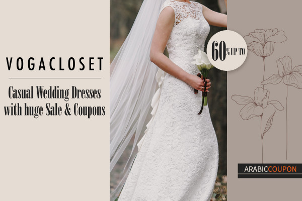 Casual Wedding Dresses from Vogacloset - VogaCloset Coupon