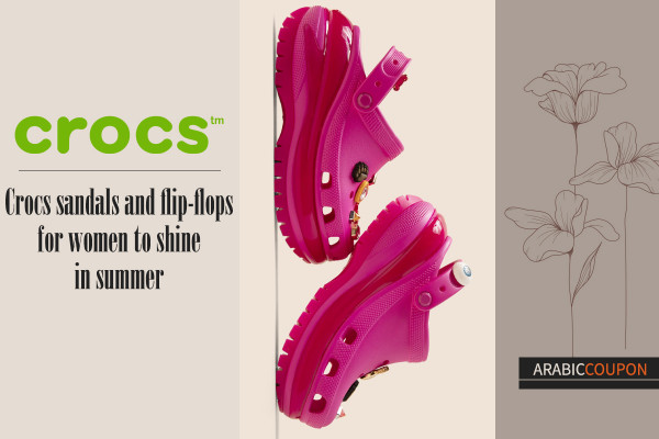 Crocs sandals and flip-flops for women to shine in summer - Crocs Coupon