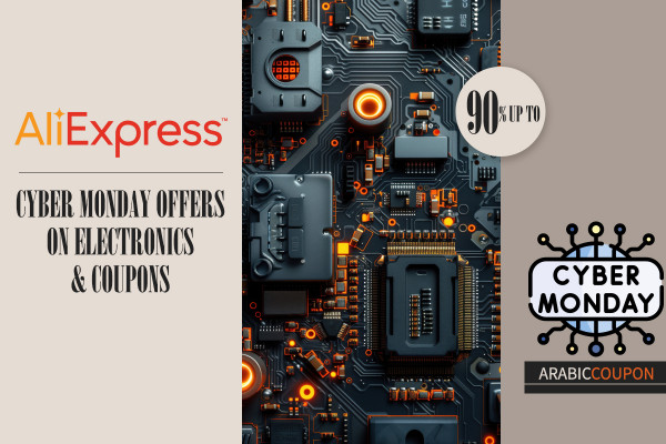 Cyber Monday offers up to 90% off on electronics from AliExpress & Coupons
