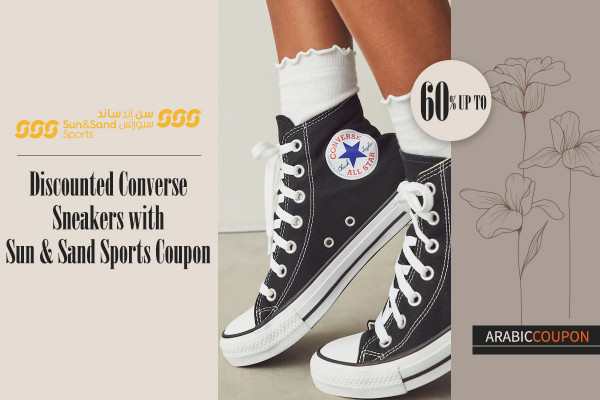 Discounted Converse Sneakers with Sun & Sand Sports coupon