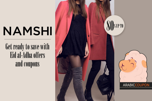 Get ready to save over 80% with Eid al-Adha offers and Namshi coupons