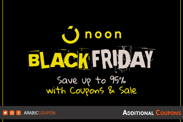 Noon Black Friday / Yellow Friday Coupons & Sale to save 95%