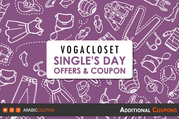 Start your journey by exploring VogaCloset's Singles Day offers & coupons