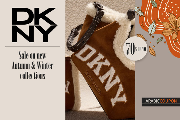 Up to 70% Sale on new DKNY Autumn & Winter collections plus DKNY Coupon