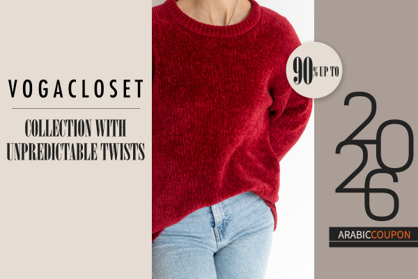 VogaCloset collection with unpredictable twists and up to 90% savings using VogaCloset Promo Code