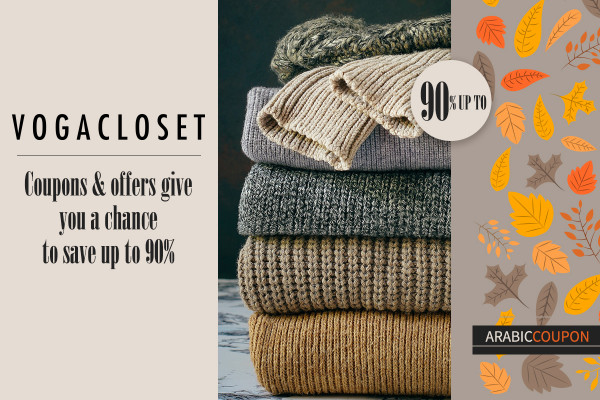 Vogacloset coupon with offers give you a chance to save up to 90%