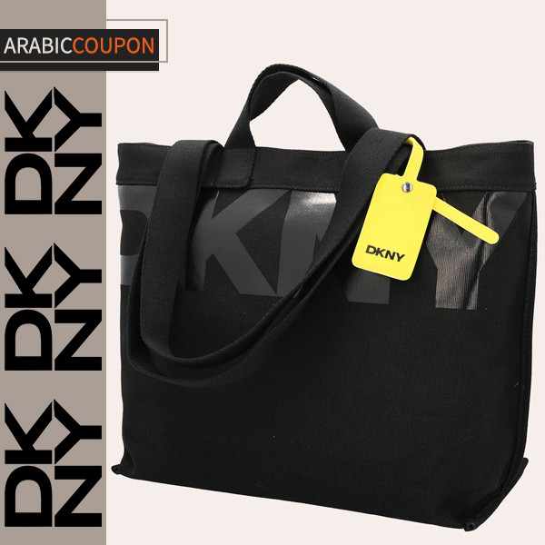 A large black DKNY Brady bag
