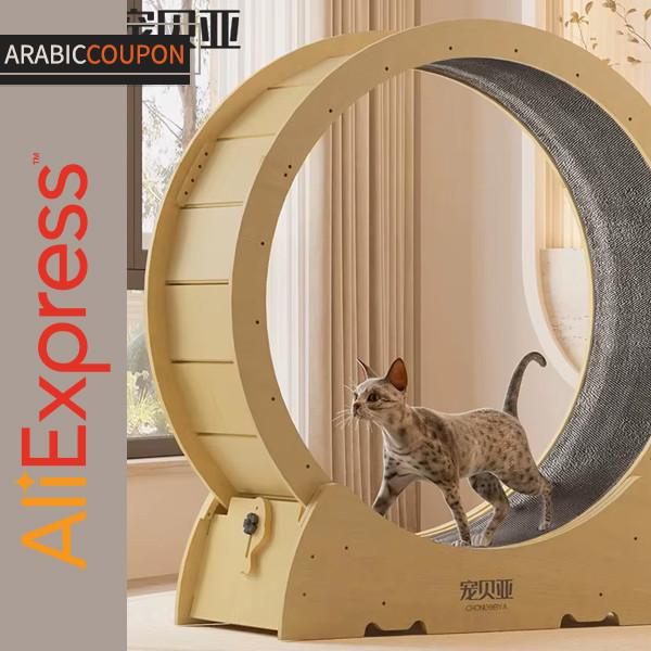 Walking wheel for cats