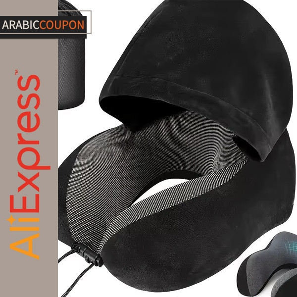 Hooded travel pillow