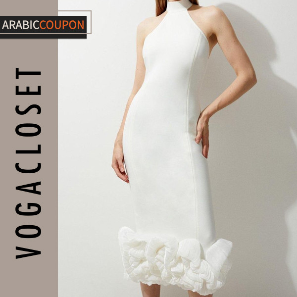 Karen Millen's Ruffle Wedding Dress