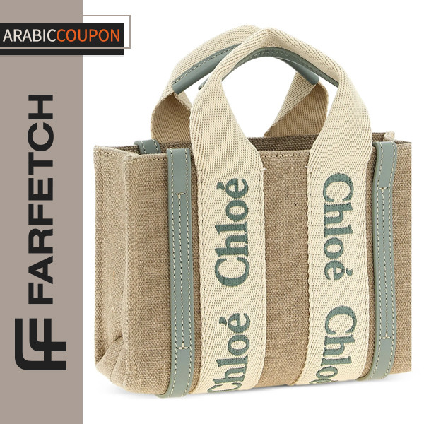 Chloe Woody Canva Bag
