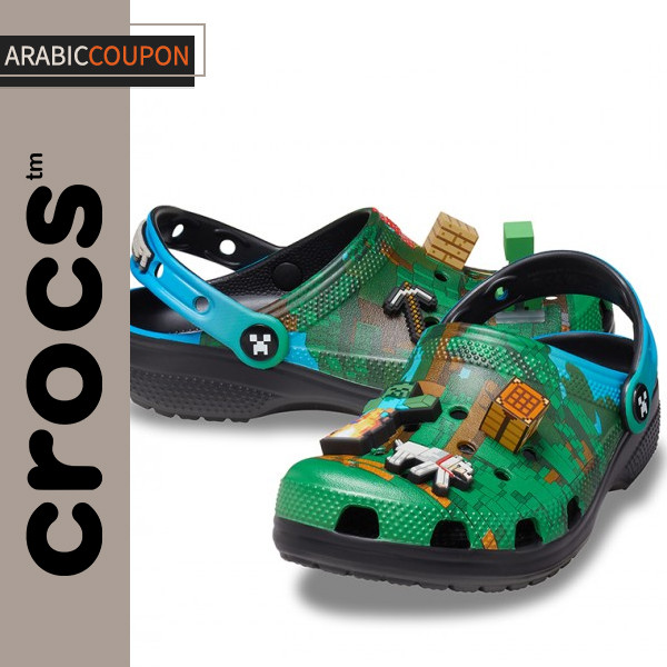 Minecraft Crocs Clog