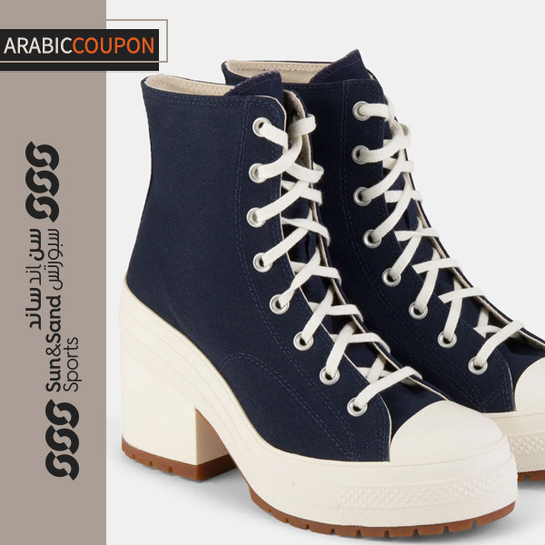 Converse Chuck 70 De Luxe Platform Jeans Heels