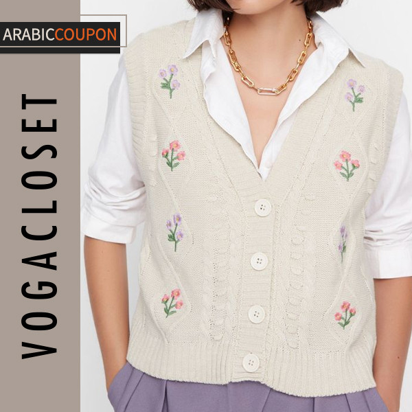 Trendyol Embroidered Wool Sweater Trendyol Embroidered Wool Sweater