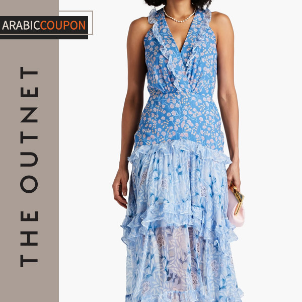 Saloni Jolie Floral Dress