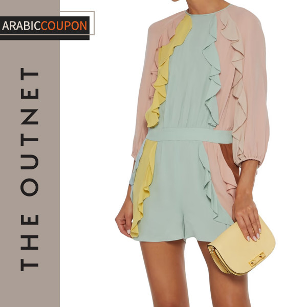 Valentino jumpsuit in summer colors