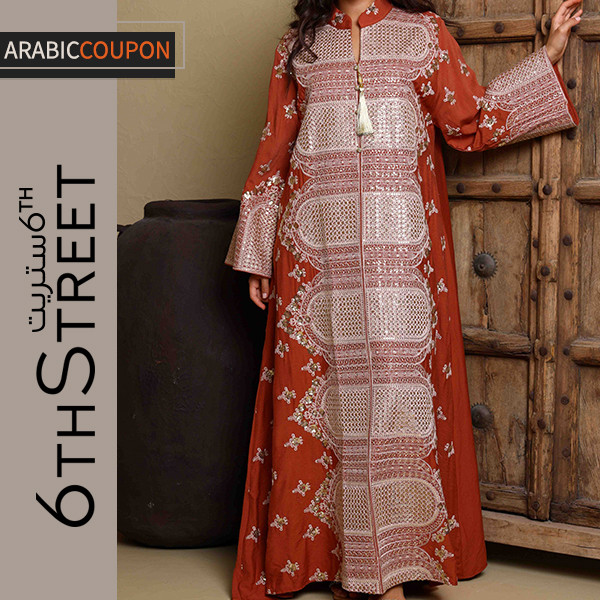 IKKXA sequins jalabiya