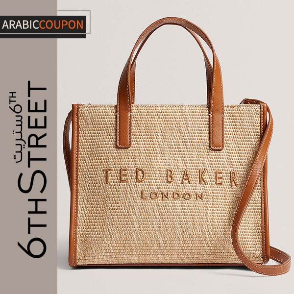 Ted Baker Raffia Tote Bag