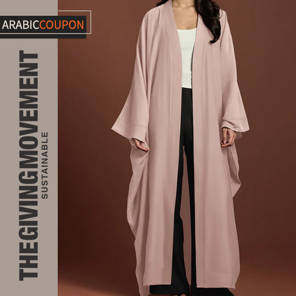 The Giving Movement pink abaya