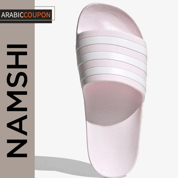 Move freely and smoothly with Adidas Adilette Aqua pink slippers