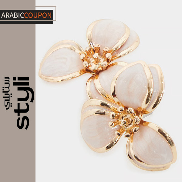 Styli rose shaped earrings Styli rose shaped earrings