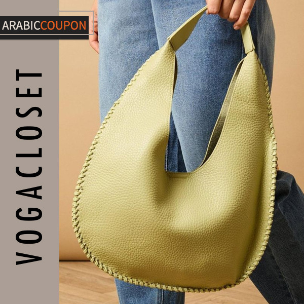 Oasis leather bag in green color
