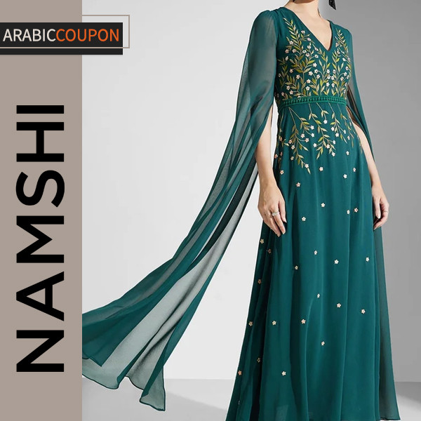 Green Frock and Frill Dress