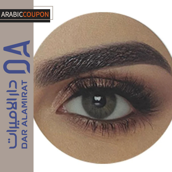 3D Colors green lenses