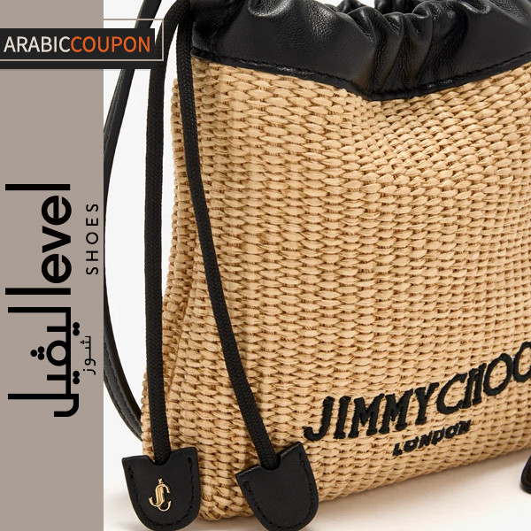 Jimmy Choo's bag of raffia Jimmy Choo's bag of raffia