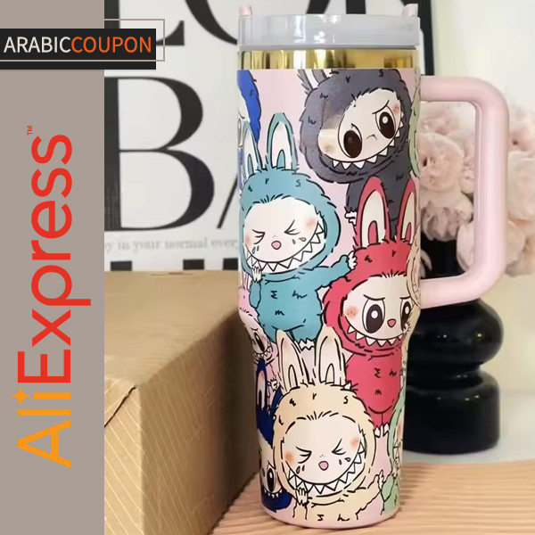 Stanley Mug with Labubu Print